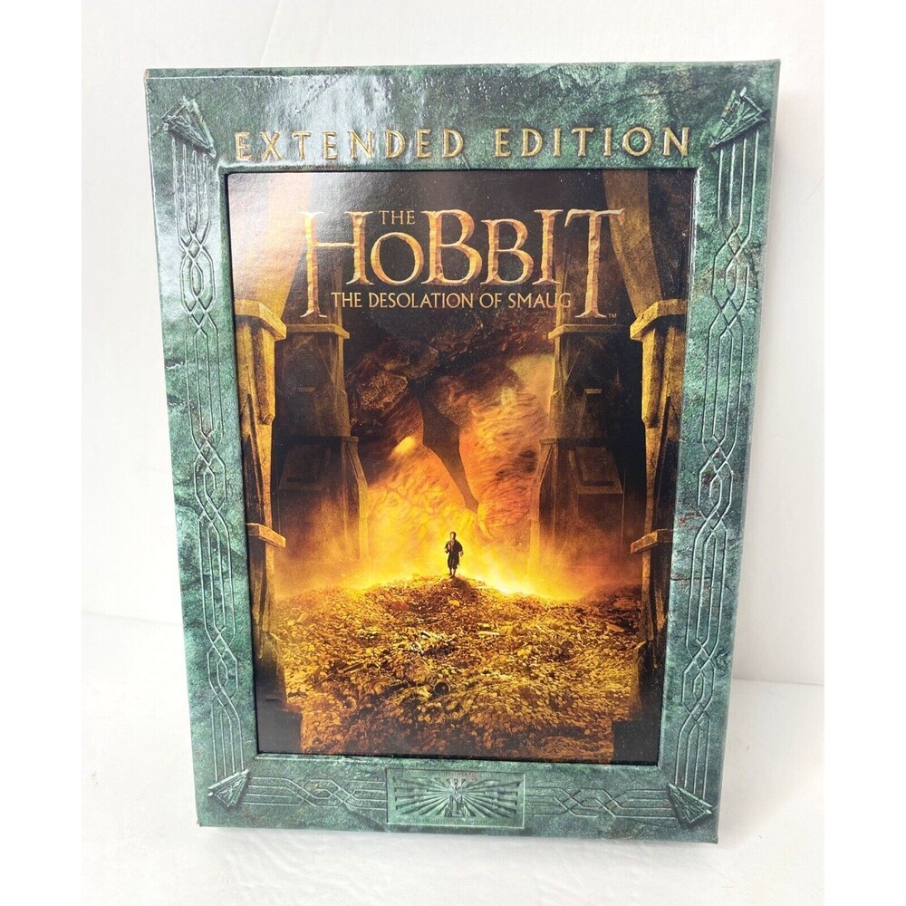 The Hobbit: The Desolation of Smaug (DVD, 2015, 5-Disc Set, Extended Edition...